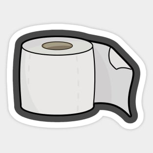 Toilet Paper Sticker